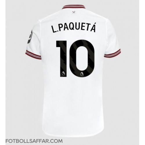 West Ham United Lucas Paqueta #10 Bortatröja 2023-24 Kortärmad